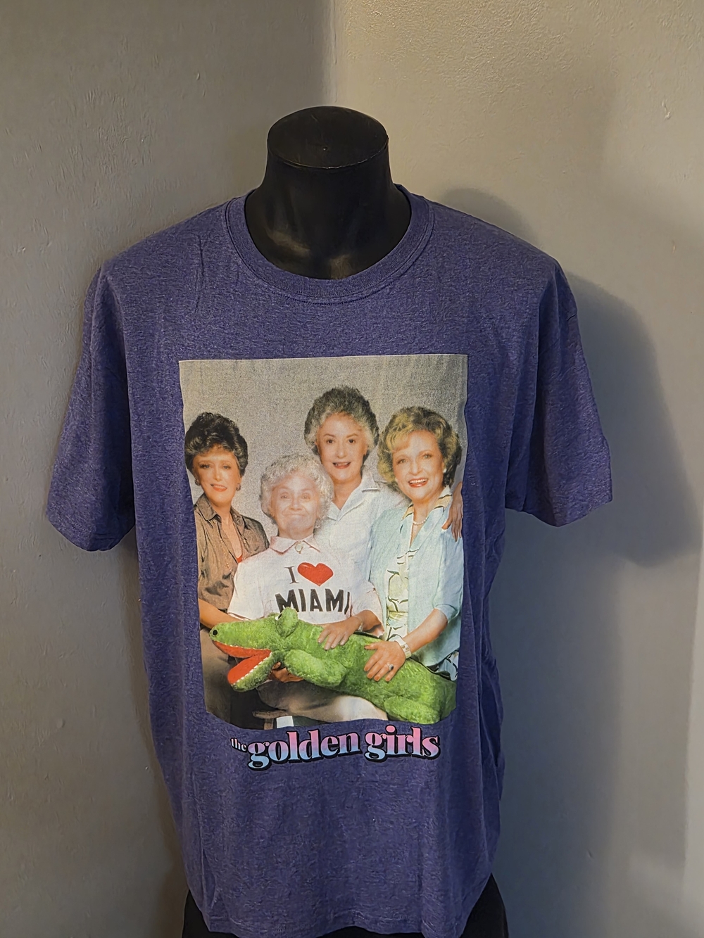 The Golden Girls Purple Graphic Tee